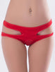 Sexy Cut Out Open Crotch Red Panty