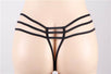 Naughty Black Lace Strapy Plus Size Panty