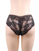 High Quality Black Sexy Floral Lace Panty