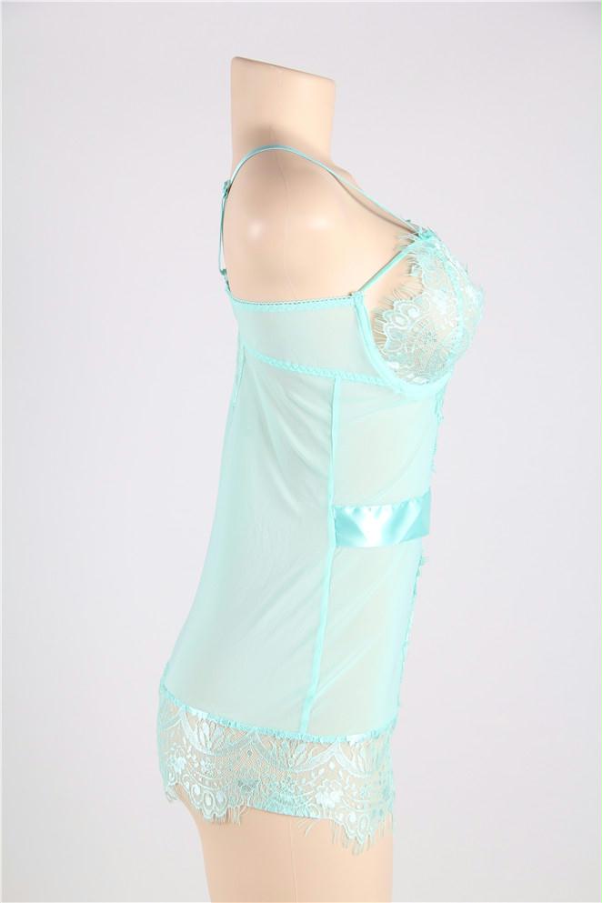 Open Cup Cutout Chemise