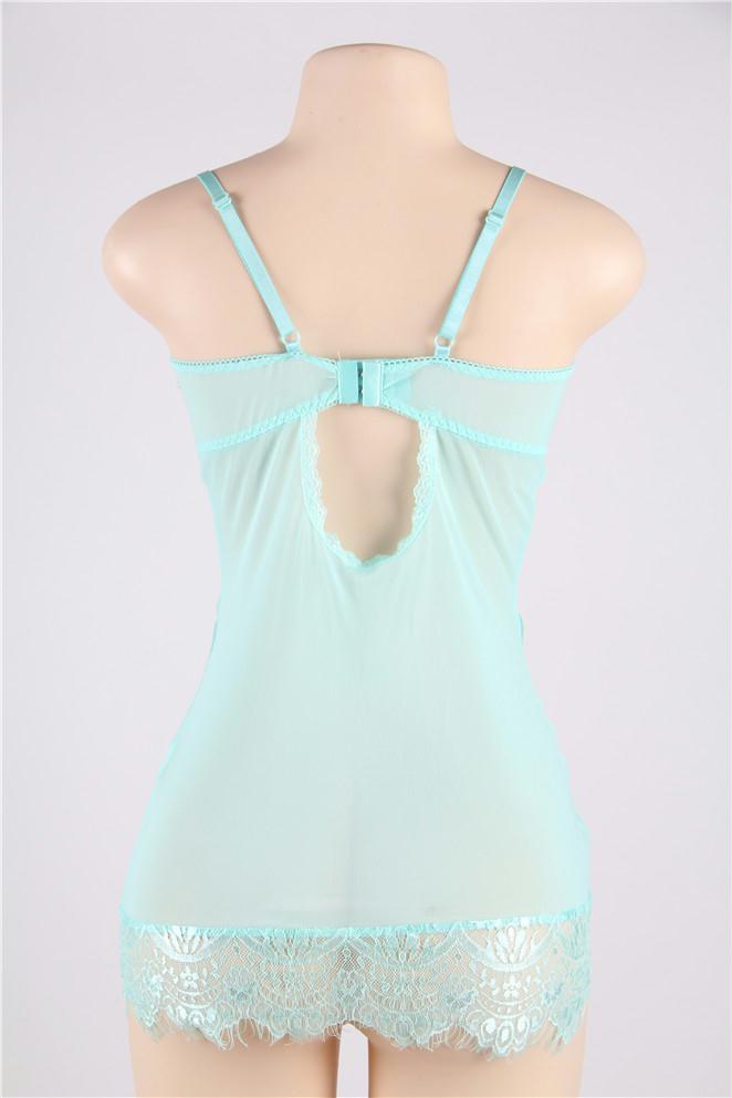 Open Cup Cutout Chemise