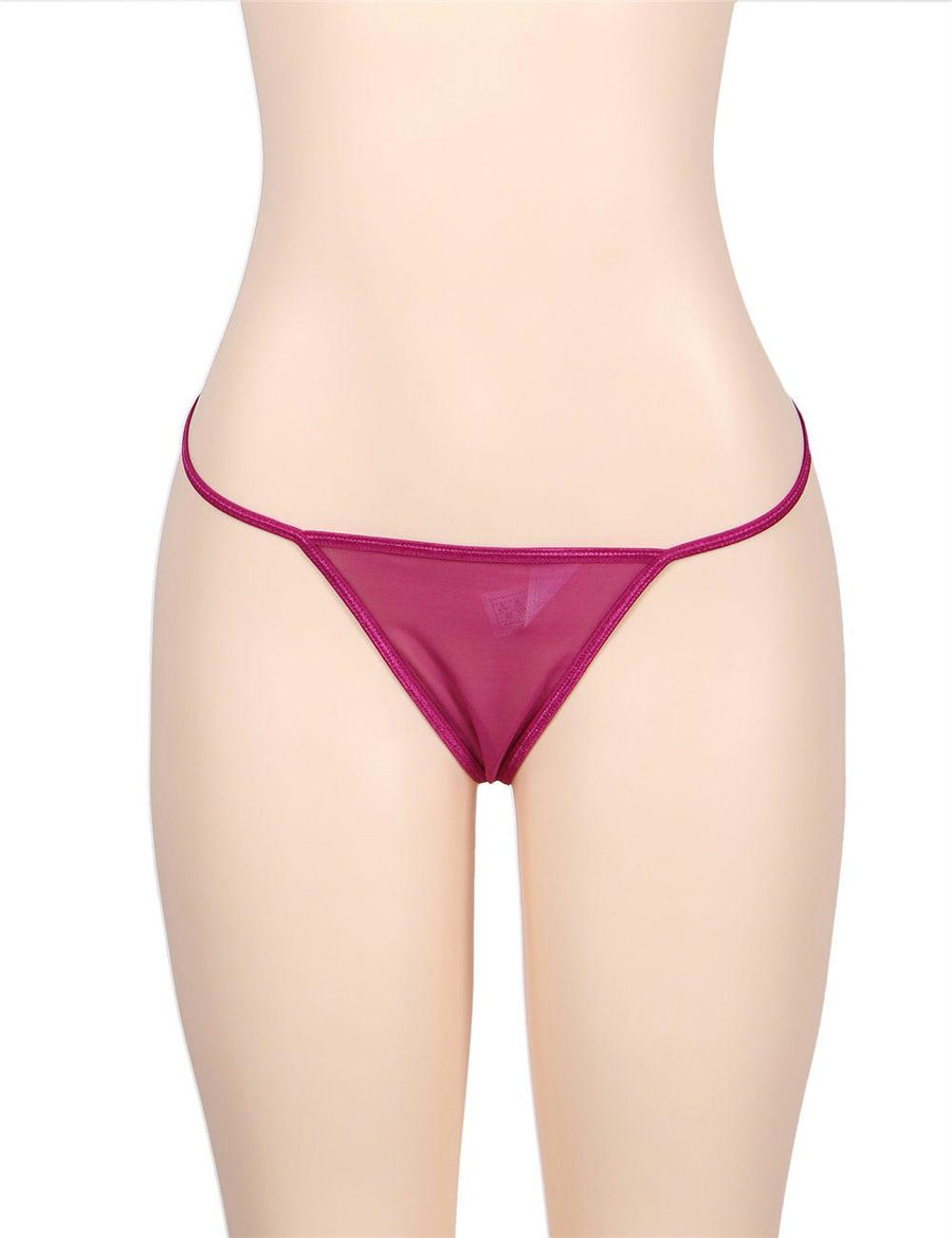 Plus Size Rosey Lace Sexy Babydoll