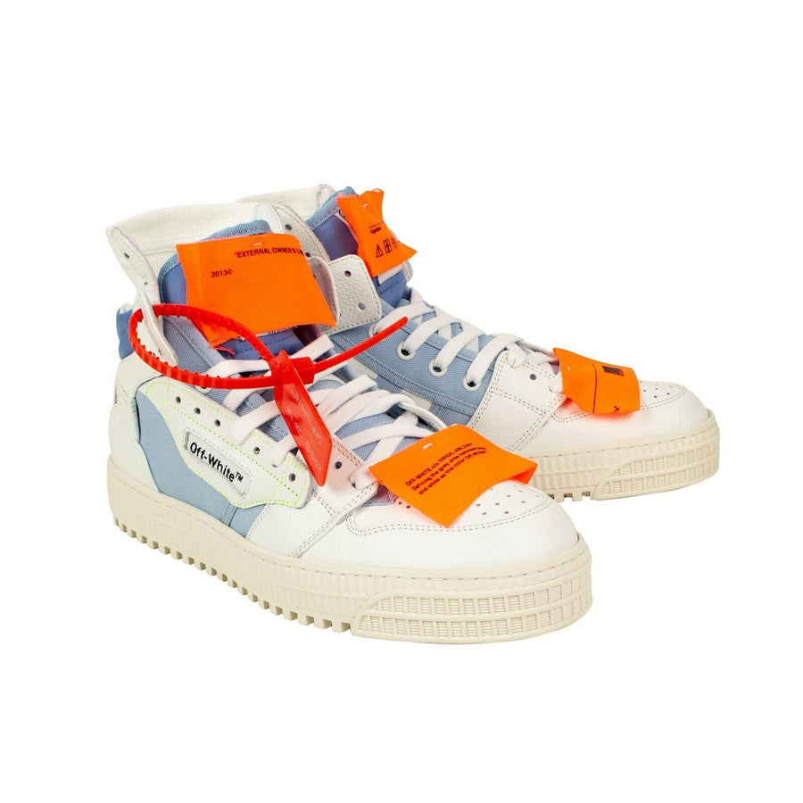 'Off-Court' High-Top Sneakers - Blue