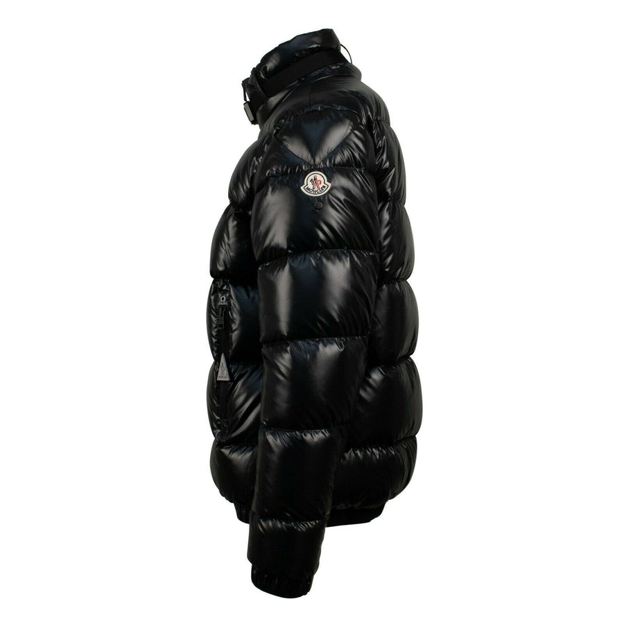 GENIUS ALYX 'Sirus' Down Filled Quilted Puffer Coat - Black