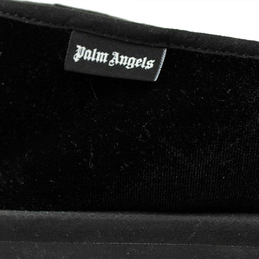 Palm Angels x Suicoke Velvet Studded Slippers - Black