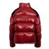 Chouette Down Filled Quilted Puffer Coat - Red