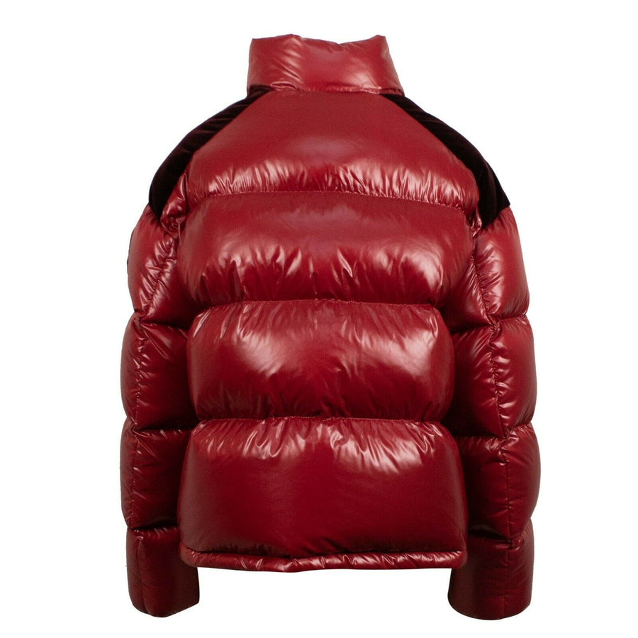 Chouette Down Filled Quilted Puffer Coat - Red
