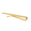 Brass Diagonal Tie Bar - Gold