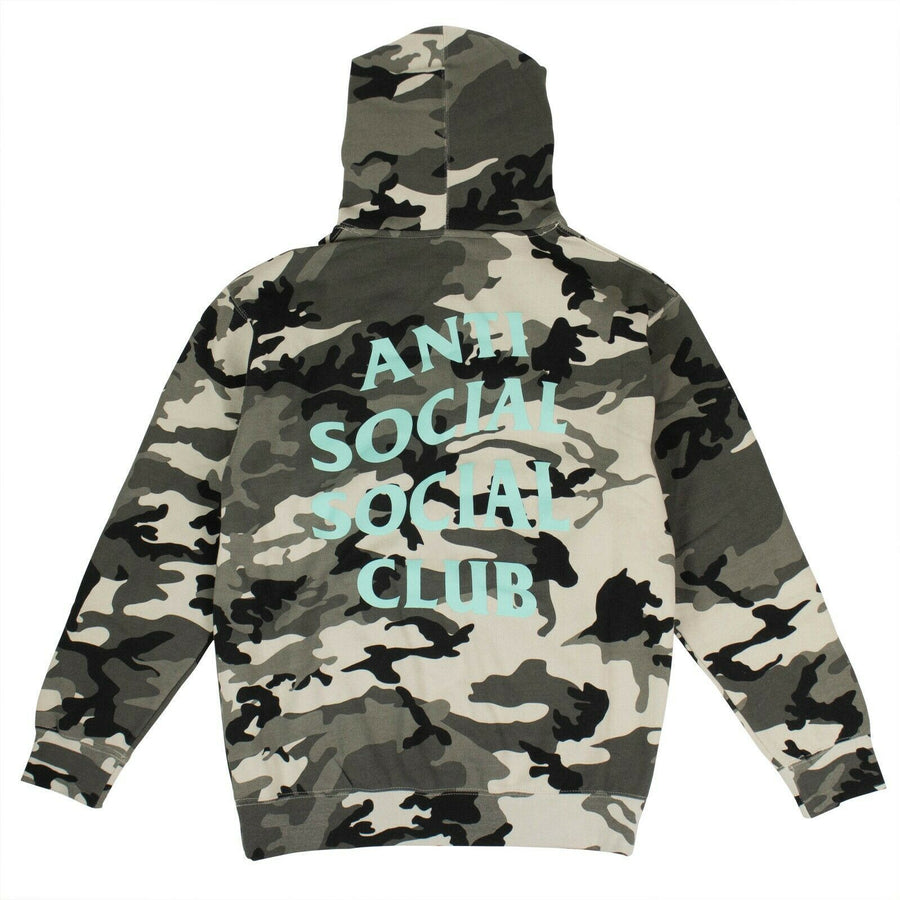 Camo 'Melrose Ave' Hooded Sweatshirt - Green