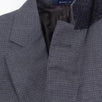 Drop 6 Micro Graph Checked Wool Two Button Three Peice Suit - Gray