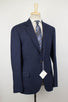 Plaid Wool Blend 3/2 Sport Coat - Blue