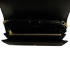 Suede Embroidered Parrots 'Kate' Chain Handbag - Black