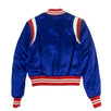 Varsity Baseball Bomber Jacket - Blue / Red
