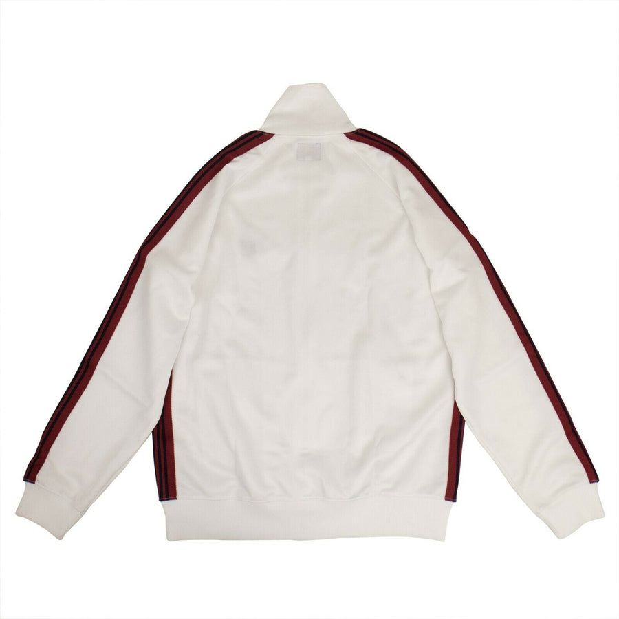 Polyester Side Striped Track Jacket - White
