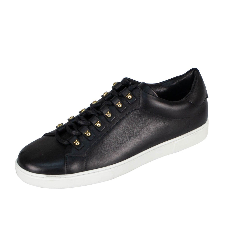 Vulcano Leather Sneakers - Black