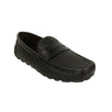 Leather Driver Loafer - Black
