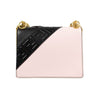 Fendi Mania Kan I Leather Chain Strap Small Shoulder Bag - Black / Pink