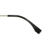 Plastic Cat Eye Sunglasses - Beige / Black / Clear