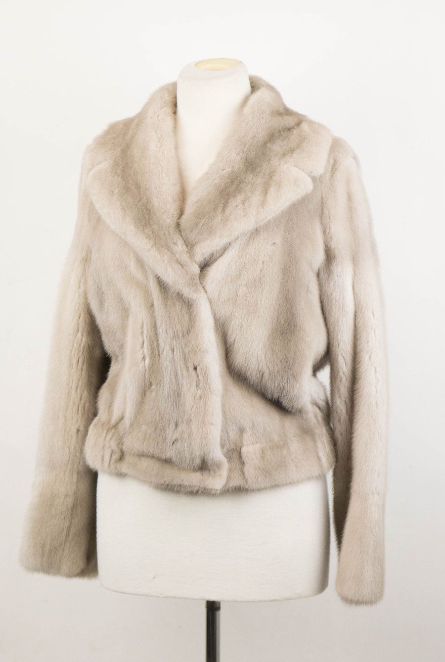 Mink Fur Jacket - Gray