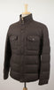 Cashmere Blend Puffer Jacket - Brown