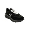 Suede Arrow Running Sneakers - Black