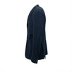 Drop 7 Velour 3 Roll 2 Button Cotton Sport Coat - Navy Blue