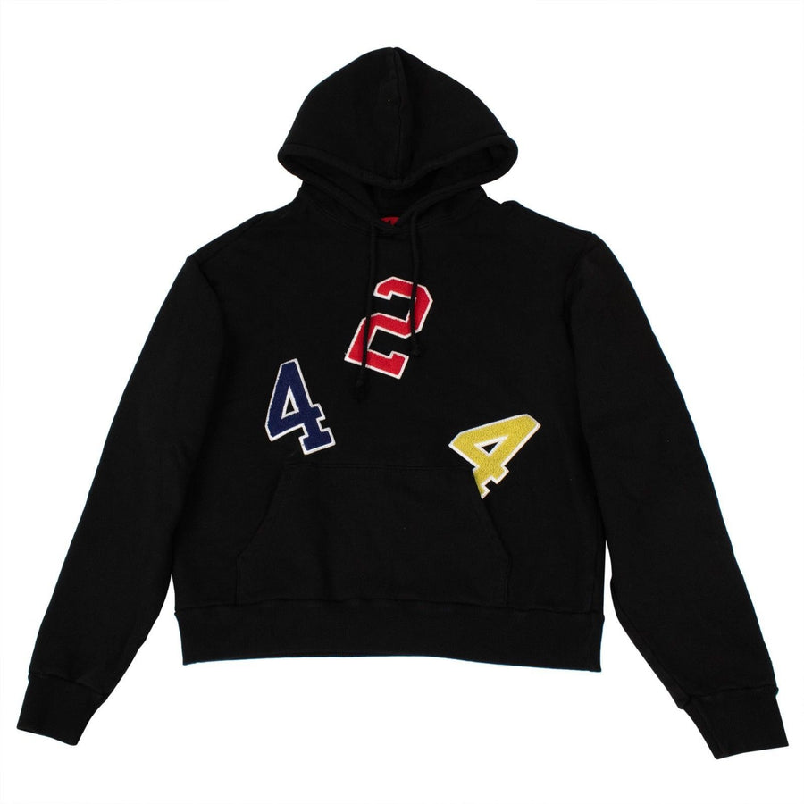 Ransom Note Hoodie Sweatshirt - Black / Multi