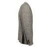 Drop 6 Plaid 3 Roll 2 Button Wool Blend Sport Coat - Brown / Gray