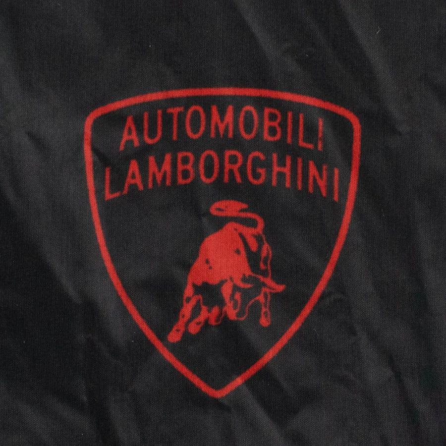 Lamborghini Windbreaker Jacket - Black / Red