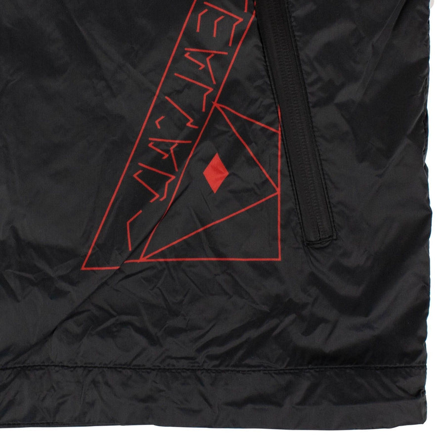Lamborghini Windbreaker Jacket - Black / Red