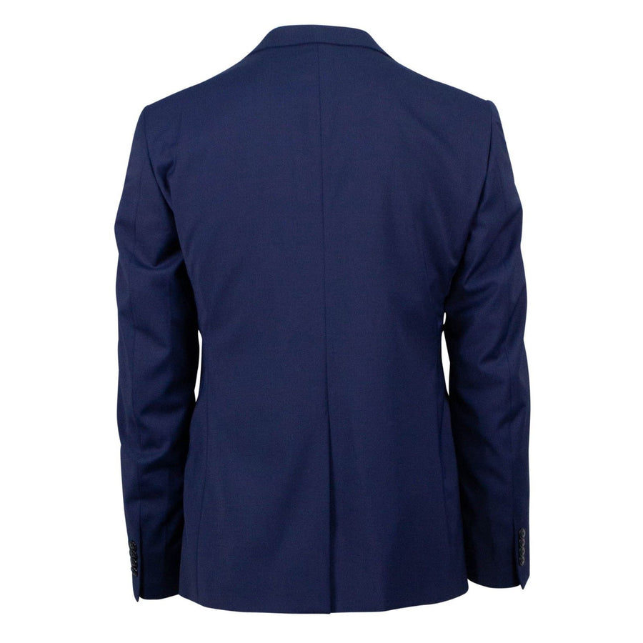 Drop 8 Wool Blend Three Piece Suit - Blue