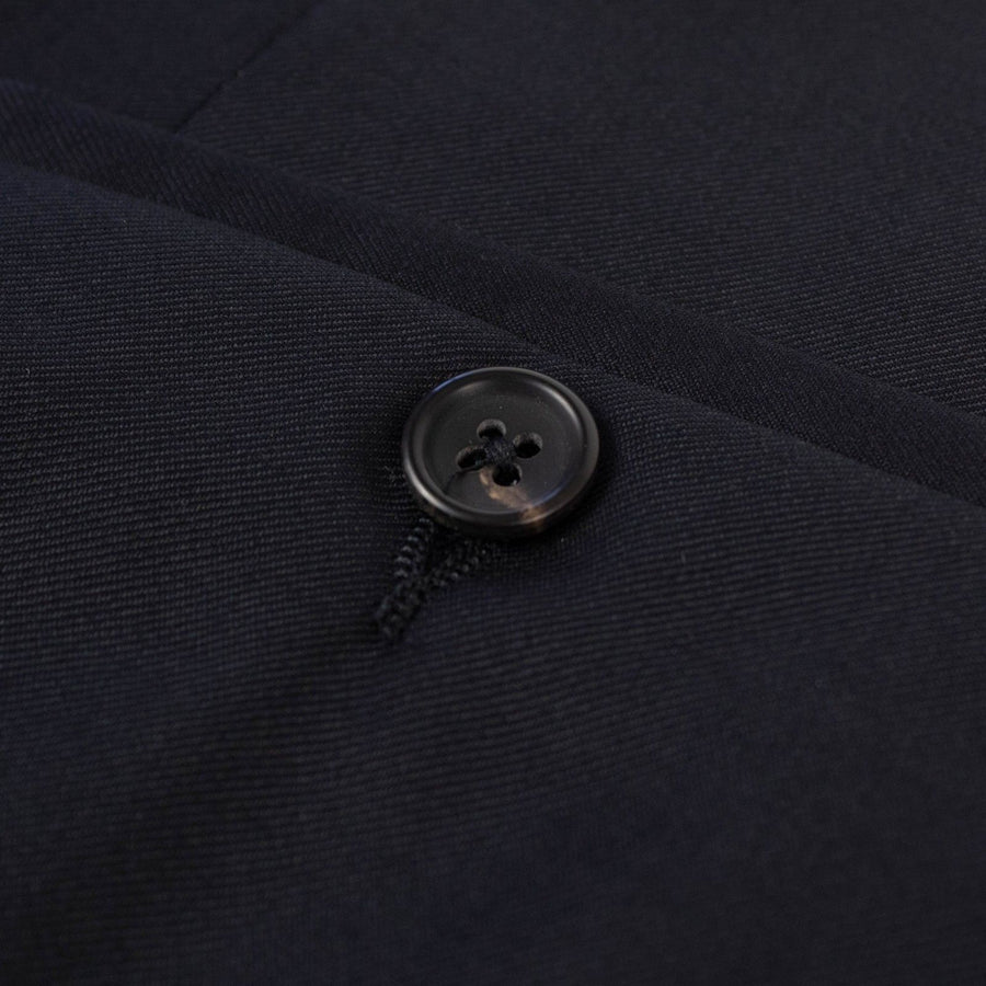 Midnight Navy Blue Wool Dress Pants