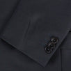 Drop 8 Wool Blend Solid Two Button Suit - Black