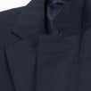 Drop 4 Shadow Striped Wool Two Button Suit - Navy