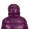 'Wilson' Down Filled Quilted Puffer Coat - Purple