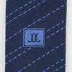 Silk Striped Neck Tie - Blue