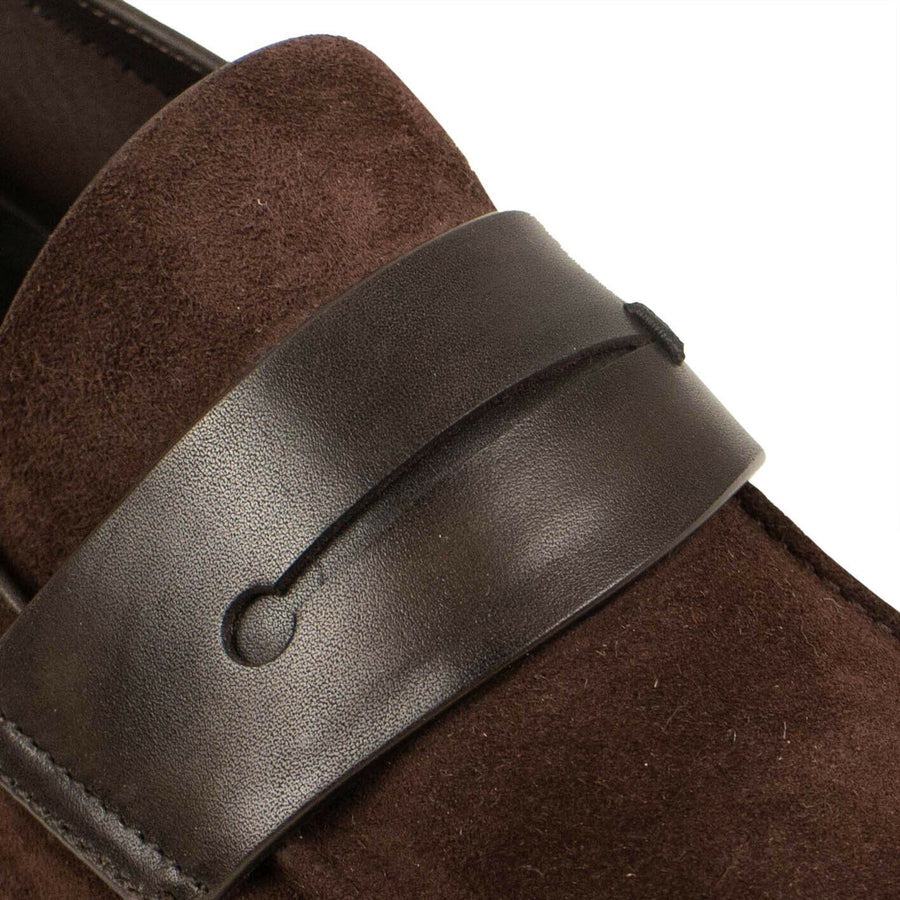 Asola Penny Loafer - Dark Brown