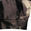 Dye Cotton Pullover Hoodie Sweatshirt - Black