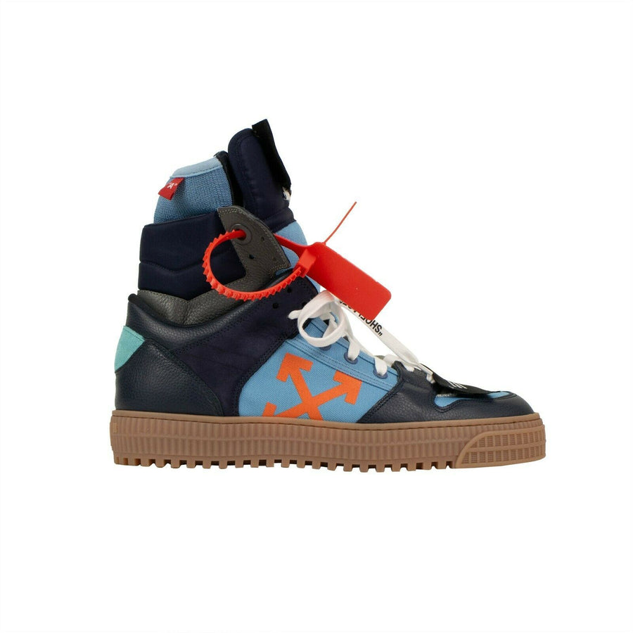 'Off Court' High Top Sneakers - Blue