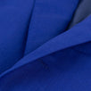 Drop 7 Linen Three Roll Two Button Sport Coat - Royal Blue