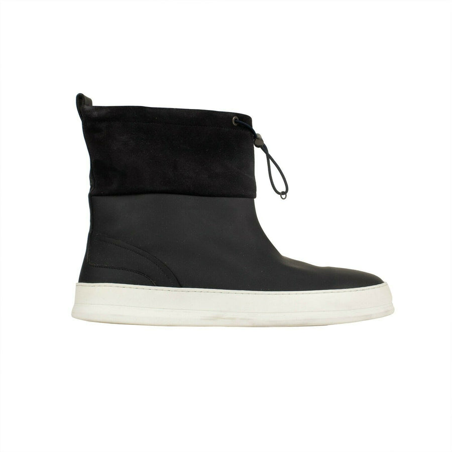 Z ZEGNA Rubber Rain Boots - Black