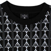 Kappa All Over Crew Neck Sweater - Black / White