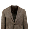 Drop 8 Two Button Tweed Silk Blend Sport Coat - Brown