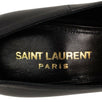 Leather Opyum YSL Logo Pumps - Black