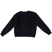 Cotton With Pockets Lined Pullover Sweater - Navy