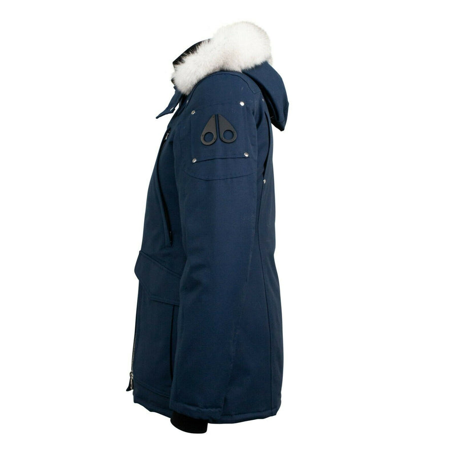 Women's 'Fire River' Parka Coat - Jasper Blue