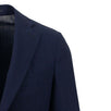 Drop 7 3 Roll 2 Button Wool Sport Coat - Navy Blue