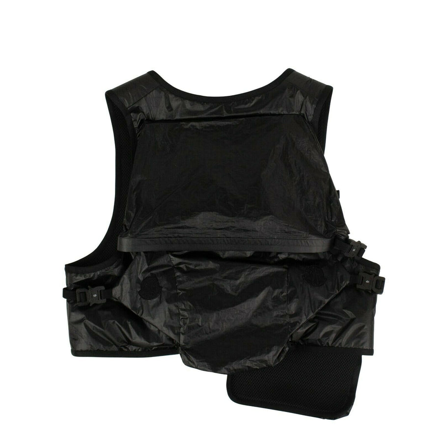 GENIUS x 6 MONCLER ALYX Hand Warmer Short Vest - Black