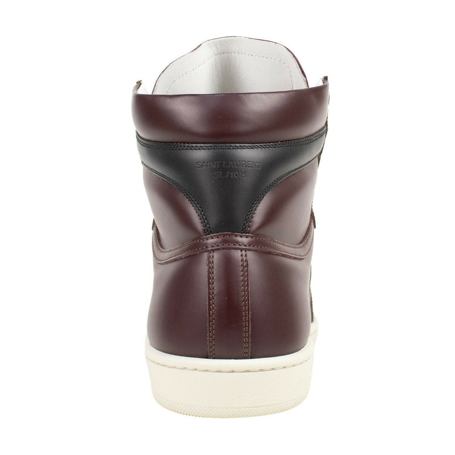 Men's Leather Classic SL/10H Sneakers - Bordeaux
