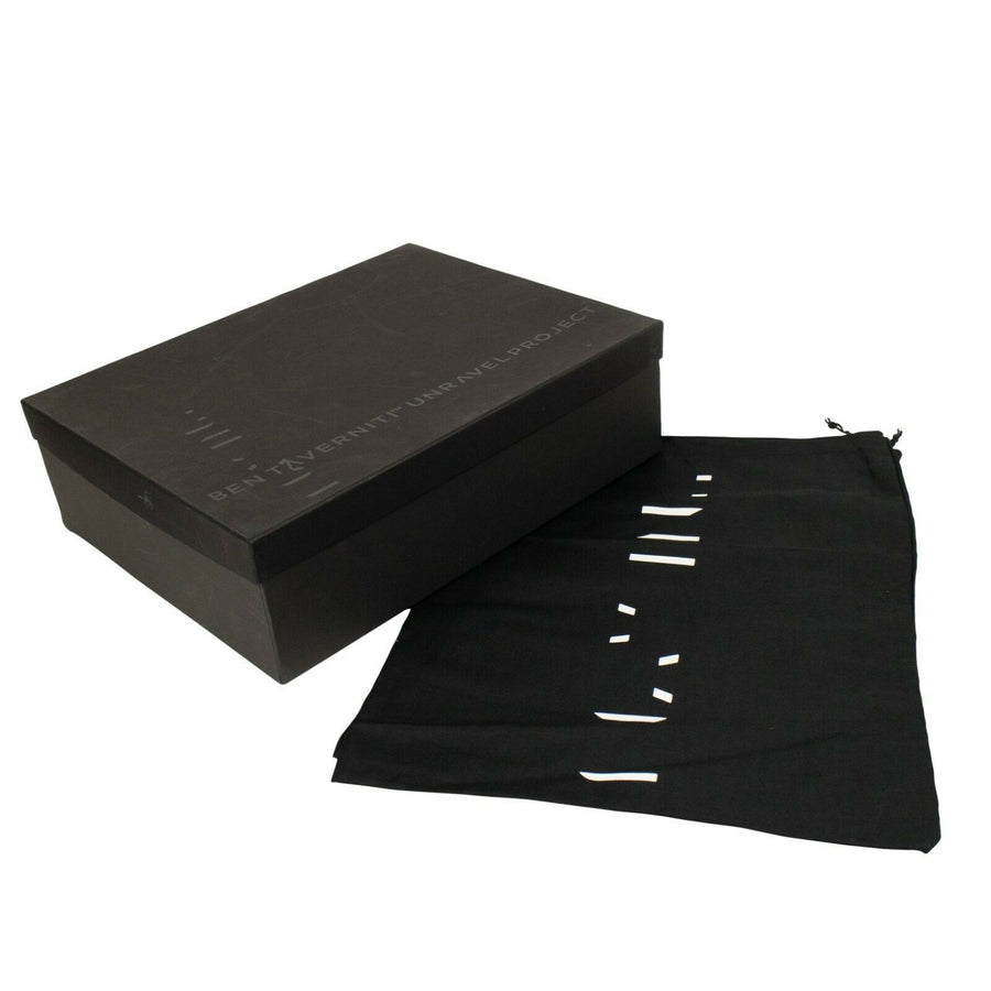 Leather Western Low Boots - Black